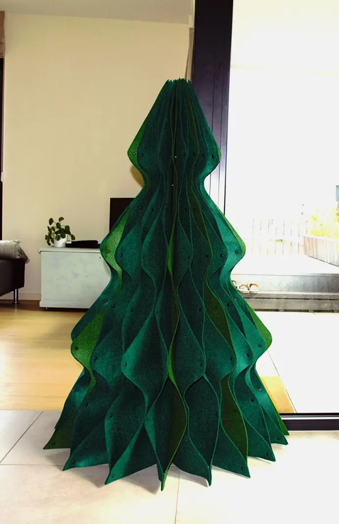 Kerstboom vilt